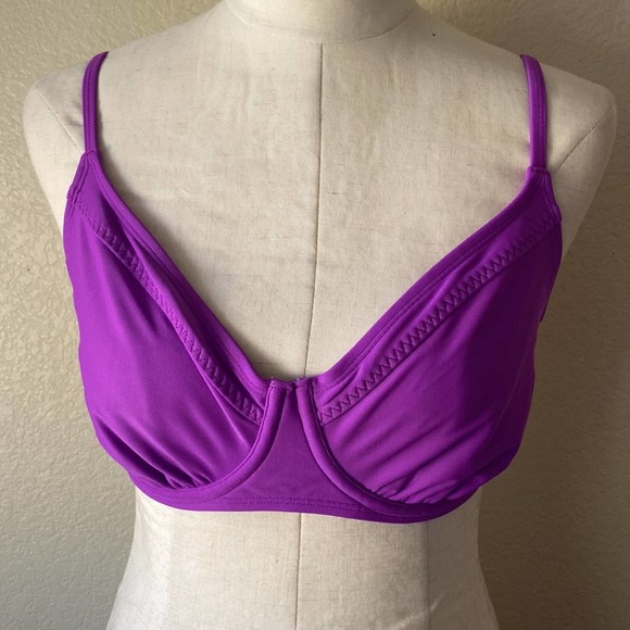 Athleta Swim Athleta Bikini Swim Top Underwire Criss Cross
